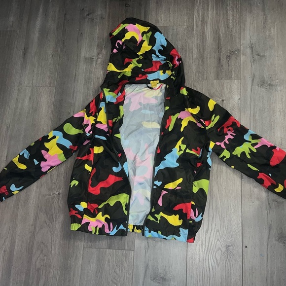 Colorful Camo Windbreaker - Picture 1 of 2